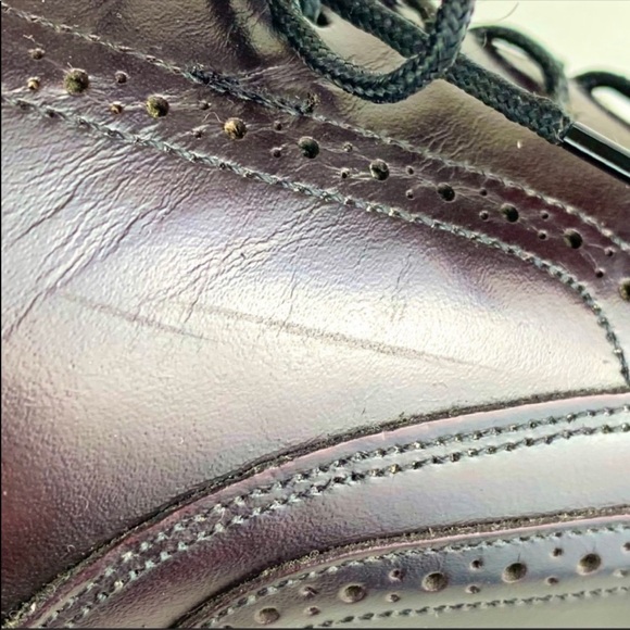 Johnston & Murphy Leather Profiles Wingtip lace up Dress Shoes - Picture 11 of 13